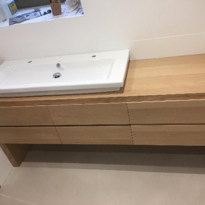 Création d'un meuble de salle de bain