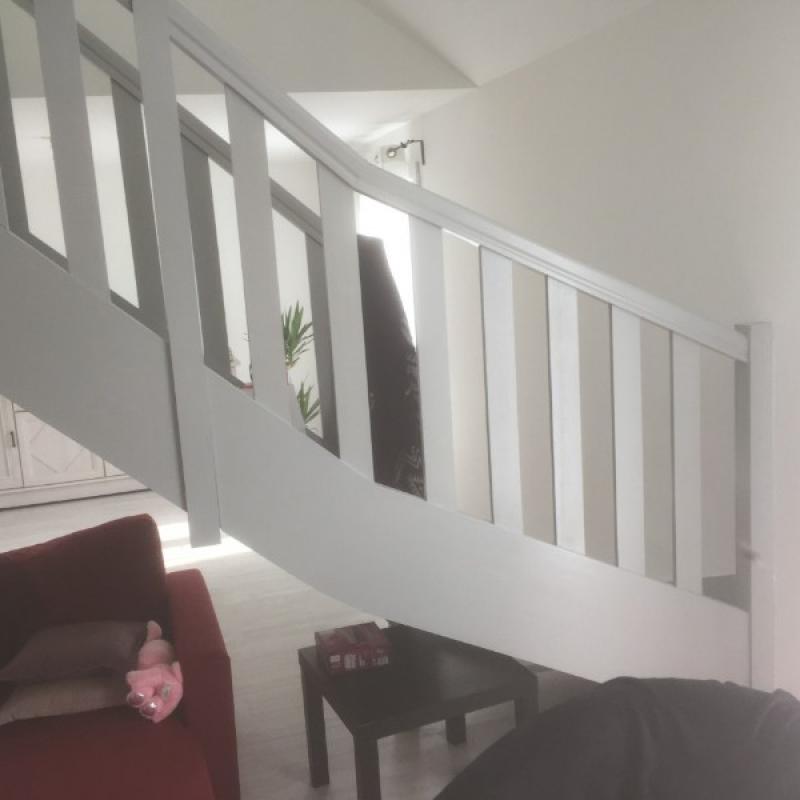 Restauration d'un escalier suite à un sinistre