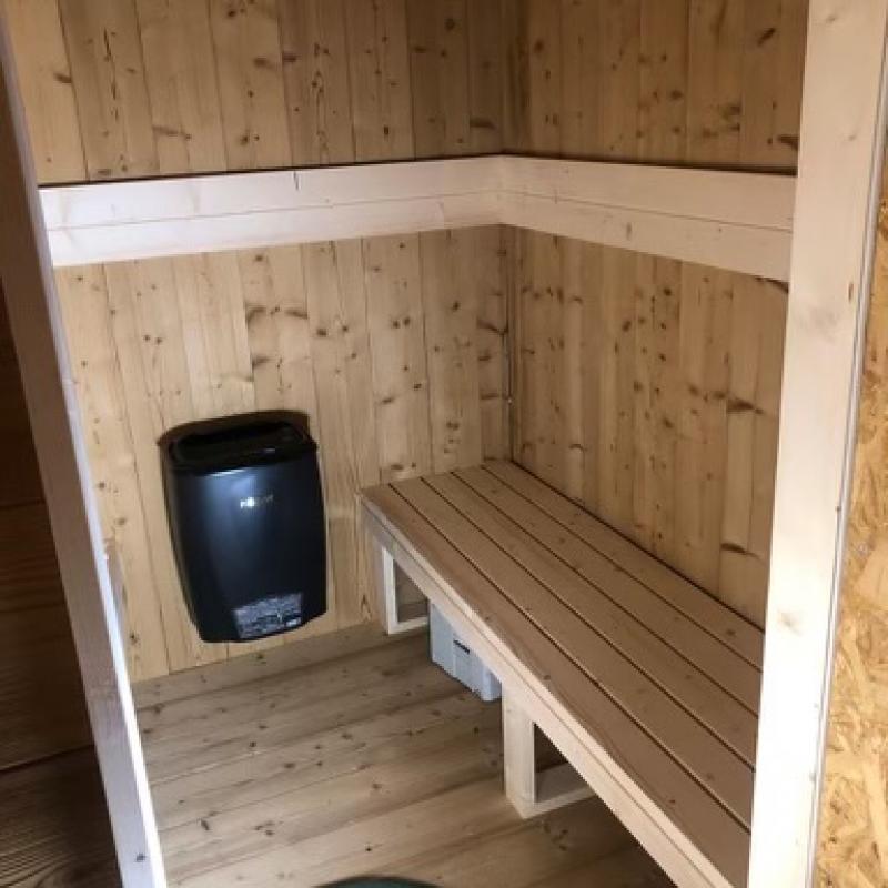 Création Sauna 